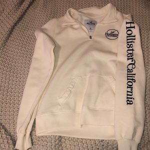 Hollister quarter zip pullover
